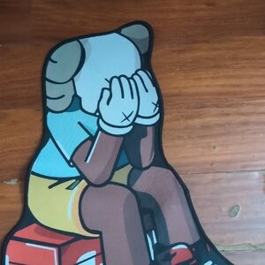 Contemporary Art-Inspired Door Mat